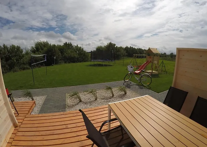 شاليه Uroczy Zakatek W Sarbinowie ساربينوفو