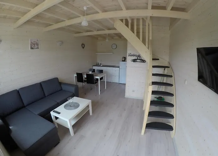 شاليه Uroczy Zakatek W Sarbinowie *