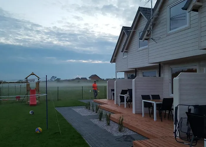 شاليه Uroczy Zakatek W Sarbinowie *